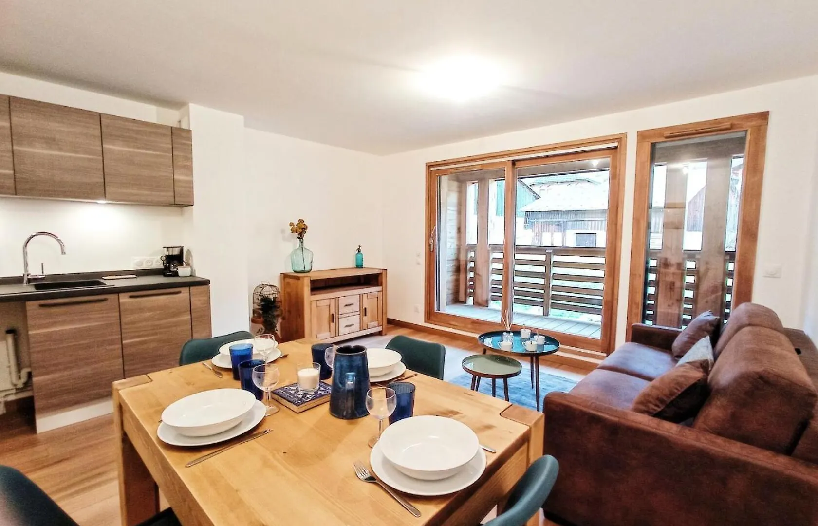 Residence Le Solaret - Appartement Centre Village Pour 4 Personnes Mae-0821 Les Gets Lejlighed